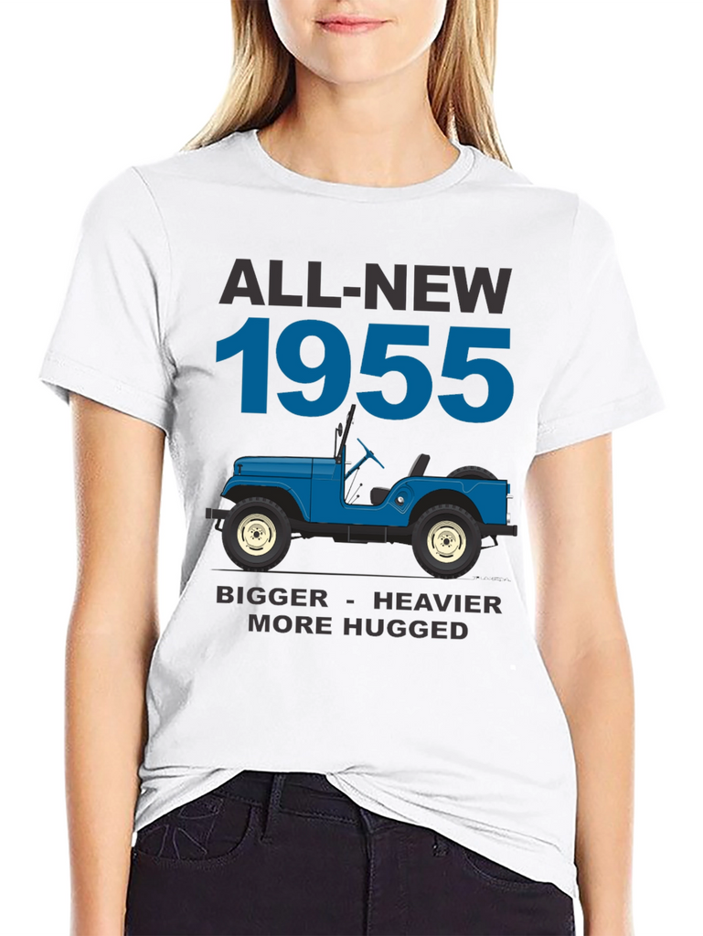 All-New 1955 Retro Car Graphic T-Shirt