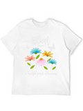 Bloom Floral Graphic T-Shirt - Inspiring Design