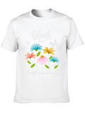 Bloom Floral Graphic T-Shirt - Inspiring Design