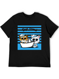 Best Friend Cartoon Graphic Tee