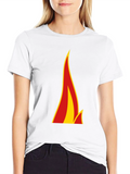 Flame Graphic Black T-Shirt - Bold Style