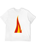Flame Graphic Black T-Shirt - Bold Style