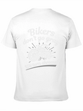 Bikers Dont Go Gray We Turn Chrome! T-Shirt
