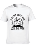 Ride the Mountains Black Graphic Tee