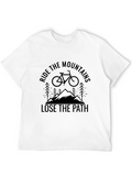 Ride the Mountains Black Graphic Tee