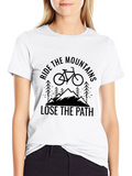 Ride the Mountains Black Graphic Tee