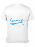 Real Gamers Skip Tutorials Black T-Shirt