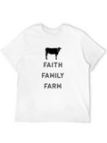 Faith Family Farm T-Shirt - Black