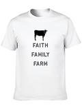 Faith Family Farm T-Shirt - Black
