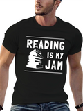 Reading is My Jam Graphic T-Shirt
