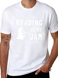 Reading is My Jam Graphic T-Shirt