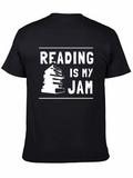Reading is My Jam Graphic T-Shirt