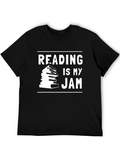Reading is My Jam Graphic T-Shirt