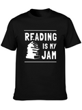 Reading is My Jam Graphic T-Shirt