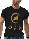 Dog Dreamcatcher Christmas T-Shirt