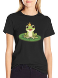 Frog Prince T-Shirt - Cartoon Style