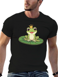 Frog Prince T-Shirt - Cartoon Style