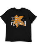 Thankful Mama T-Shirt - Fall Season Tee