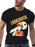 Locksmith T-Shirt - Cartoon Design
