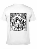 Medieval Devil Dance Graphic T-Shirt