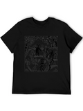 Medieval Devil Dance Graphic T-Shirt