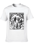 Medieval Devil Dance Graphic T-Shirt