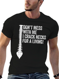 Crack Necks For A Living T-Shirt