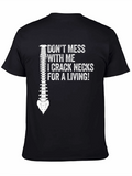 Crack Necks For A Living T-Shirt