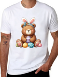Easter Bear T-Shirt - Cute Holiday Apparel