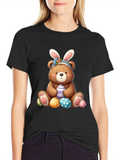 Easter Bear T-Shirt - Cute Holiday Apparel