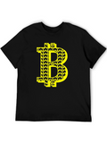 Bitcoin B Leaf Tee - Crypto Fashion