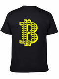 Bitcoin B Leaf Tee - Crypto Fashion