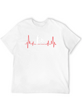 Dog Groomer Heartbeat T-Shirt