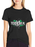 Nigeria Flag Graphic T-Shirt