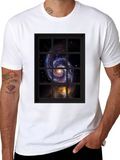 Galaxy Window Graphic Tee - Stargazers Dream