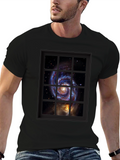 Galaxy Window Graphic Tee - Stargazers Dream