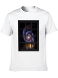 Galaxy Window Graphic Tee - Stargazers Dream