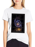 Galaxy Window Graphic Tee - Stargazers Dream