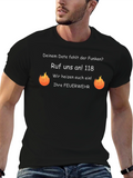 Fire Department T-Shirt - Igniting Your Date!