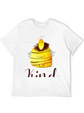 Be Kind Bee Graphic T-Shirt - Black