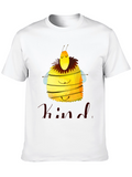 Be Kind Bee Graphic T-Shirt - Black