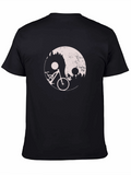 Yin Yang Bike T-Shirt - Balance Style