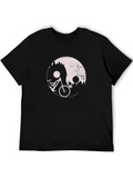 Yin Yang Bike T-Shirt - Balance Style