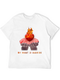 Burning Heart Graphic Tee