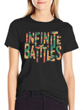 Infinite Battles Camo Graphic Tee