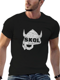 Skol Viking Helmet Graphic Tee