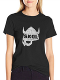 Skol Viking Helmet Graphic Tee