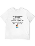 Funny Chicken Nugget T-Shirt - Happy Girl