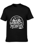 Collect Moments Black Graphic Tee