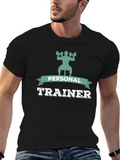 Personal Trainer Graphic T-Shirt - Fitness Apparel